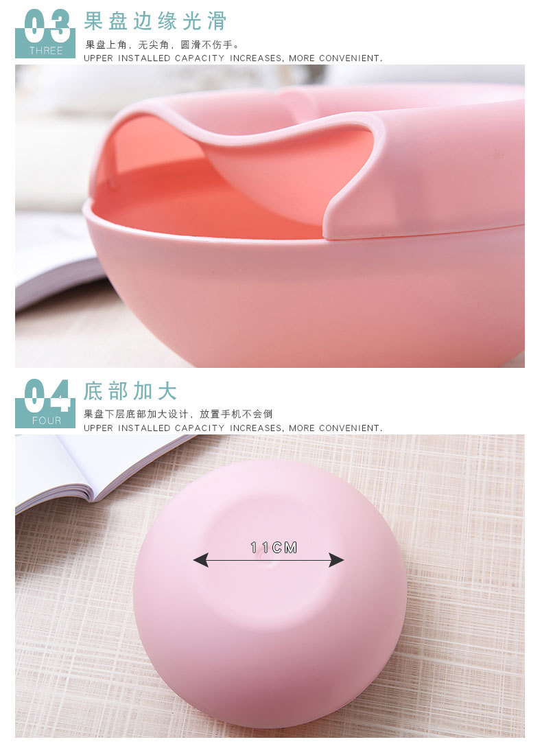 Plastic lazy melon seeds dish dried fruit plate living room melon seeds storage box melon box box candy box fruit plate Plastic lazy melon seeds dish dried fruit plate living room melon seeds storage box melon box box candy box fruit plate