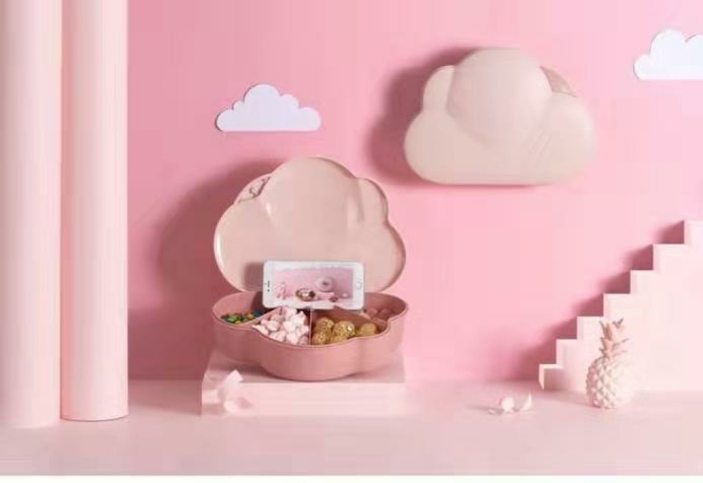 J06-6258 Rainy sunny day after tomorrow candy box dried fruit box cloud fruit bowl melon and fruit bowl storage box J06-6258 Rainy sunny day after tomorrow candy box dried fruit box cloud fruit bowl melon and fruit bowl storage box