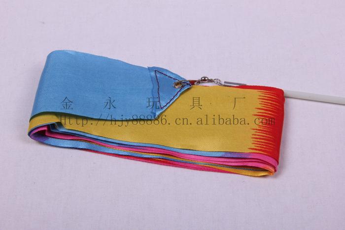 Wholesale Ribbon 4 m children dancing in rhythmic gymnastics with ribbons Ribbon toy Wholesale Ribbon 4 m children dancing in rhythmic gymnastics with ribbons Ribbon toy