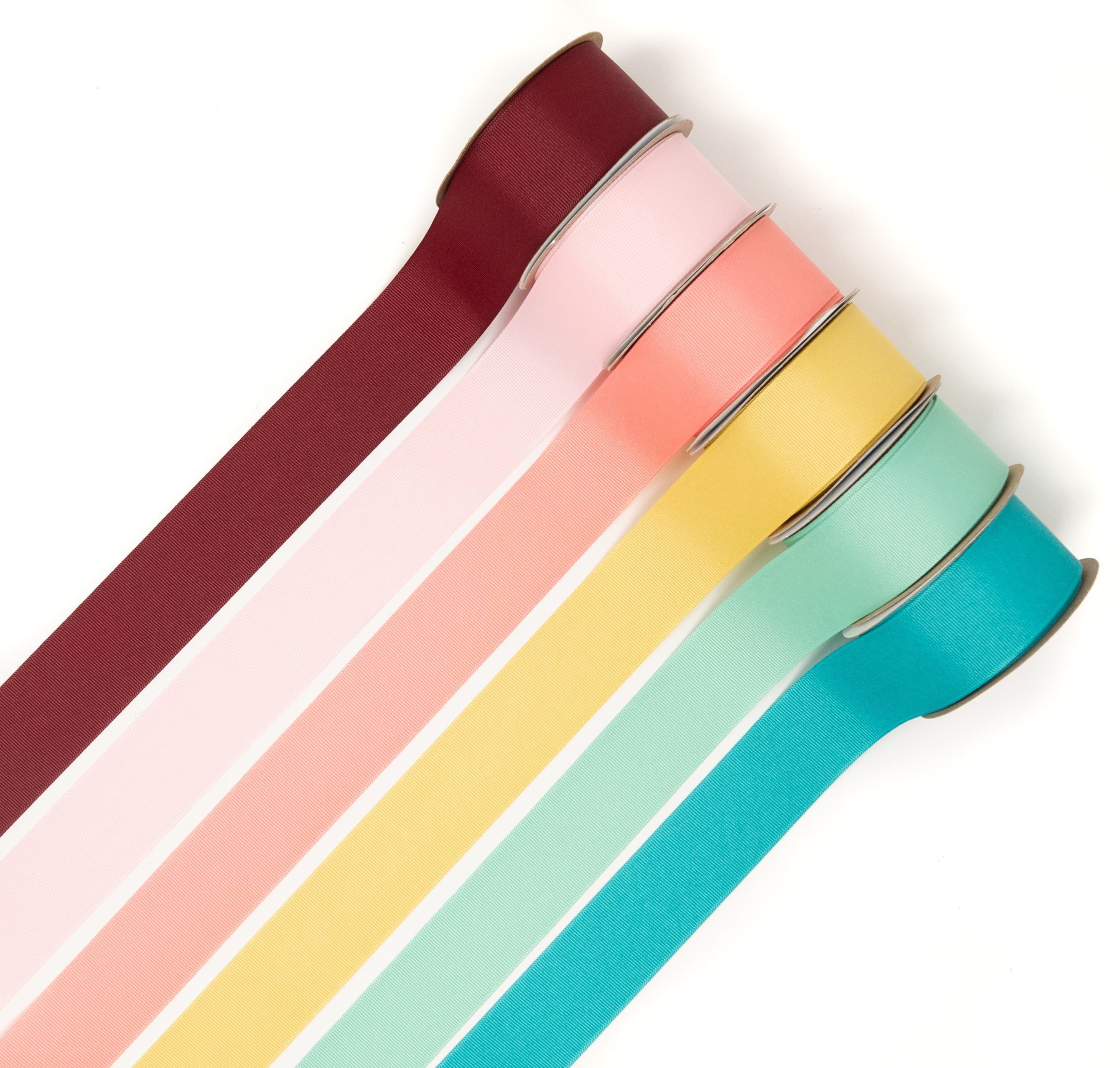 Ribbons Factory Made Clothing 1cm Ribbed Band Gift Packaging Polyster Ribbon 2cm