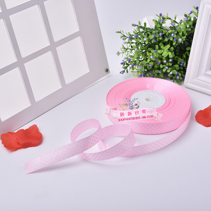 2.0cm Printed Point Polyester Ribbon Supply 6 Points Ribbon Handmade DIY Hair Bow Ribbon Factory Direct Sales