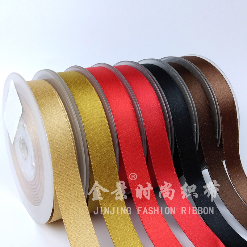 Luxury Golden Weft Ribbon Bowknot Hair Accessories Handicraft DIY Material Accessories Gift Flower Packaging
