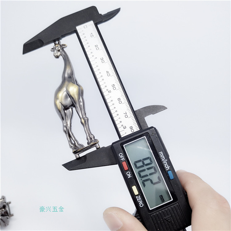 Three-Dimensional Animal Decoration Metal Casting Giraffe Red-Crowned Crane Metal Deer Three-Dimensional Animal Decoration Metal Casting Giraffe Red-Crowned Crane Metal Deer