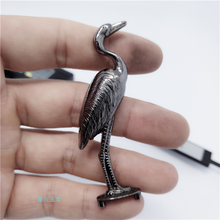Three-Dimensional Animal Decoration Metal Casting Giraffe Red-Crowned Crane Metal Deer Three-Dimensional Animal Decoration Metal Casting Giraffe Red-Crowned Crane Metal Deer