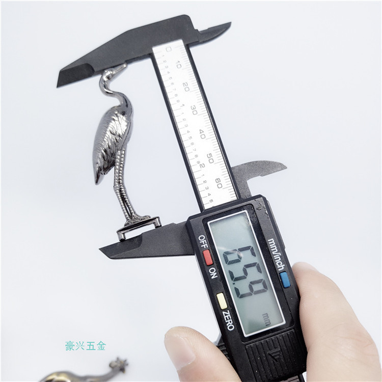 Three-Dimensional Animal Decoration Metal Casting Giraffe Red-Crowned Crane Metal Deer Three-Dimensional Animal Decoration Metal Casting Giraffe Red-Crowned Crane Metal Deer