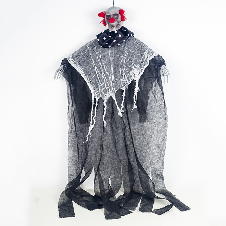 Halloween Ghost Festival Horror Atmosphere TikTok Photo Decoration Props Fabric Skull Pendant Bar Wedding Decorations Halloween Ghost Festival Horror Atmosphere TikTok Photo Decoration Props Fabric Skull Pendant Bar Wedding Decorations