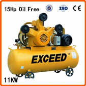 4KW EXCEED oil-free piston air compressor