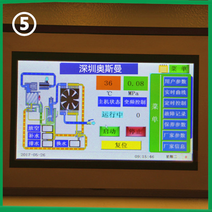 7.5kw 11kw 15kw 18.5kw oil-free screw air compressor