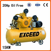 EXCEED oil-free piston air compressor