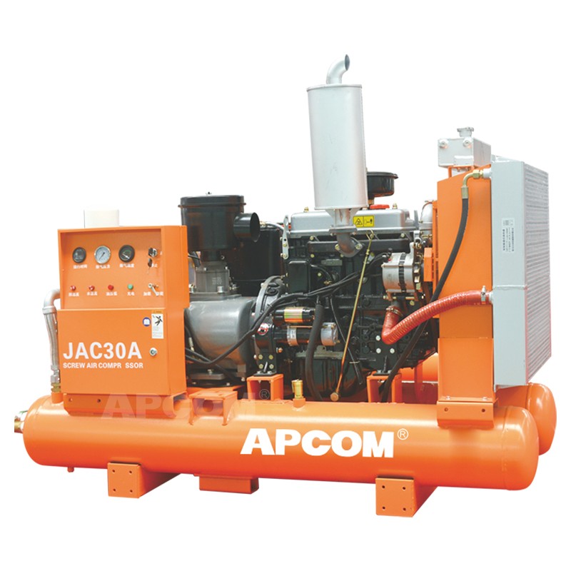 OPEC HG Series Medium and Large Diesel Moving Screw Air Compressor HG700-18C/700cfm Mobile Air Compressor