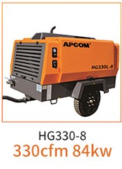 OPEC HG Series Medium and Large Diesel Moving Screw Air Compressor HG700-18C/700cfm Mobile Air Compressor