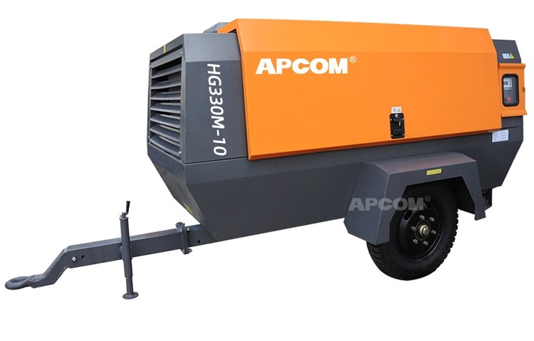 OPEC HG Series Medium and Large Diesel Moving Screw Air Compressor HG800-14C/800cfm Mobile Air Compressor