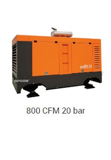 OPEC HG Series Medium and Large Diesel Moving Screw Air Compressor HG800-14C/800cfm Mobile Air Compressor