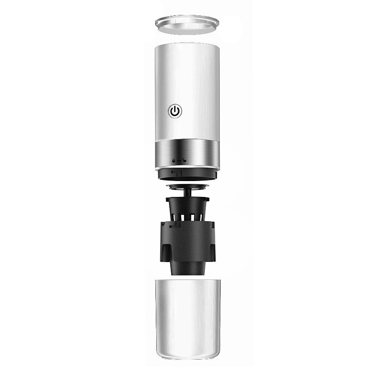 Portable Electric Function Coffee Machine American Capsule Coffee Pot Household Car Instant CapsuleGround Coffee