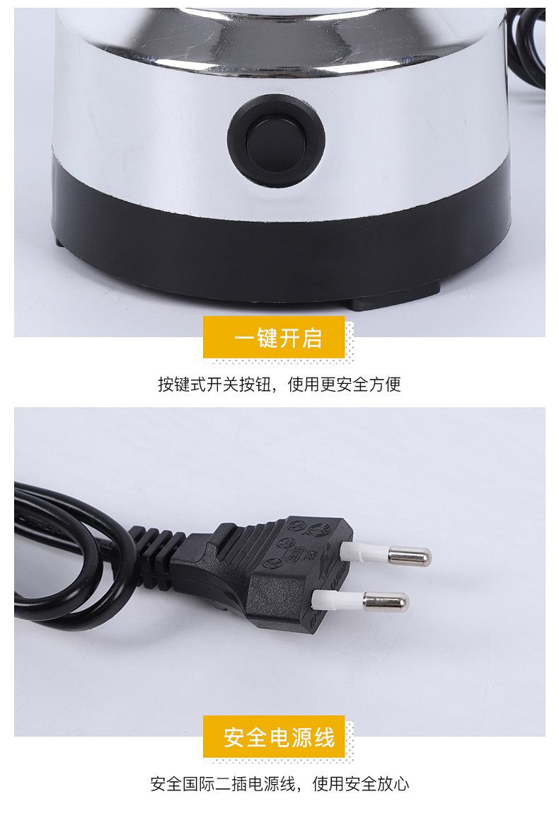 Flour Mill Grinder Donkey-Hide Gelatin Grinder Cereals Powder Machine Electric Household Small Dry Grinding Coffee Beans Flour Mill Grinder Donkey-Hide Gelatin Grinder Cereals Powder Machine Electric Household Small Dry Grinding Coffee Beans