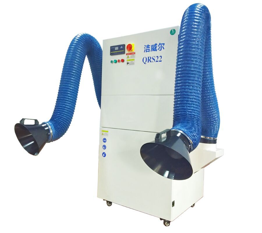 Movable Industrial Dust Collector Grinding Welding Dust Collector Cutting Machine Bed Supporting Dust Collector