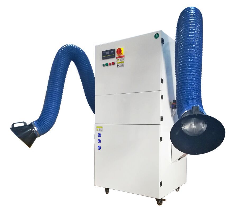 Movable Industrial Dust Collector Grinding Welding Dust Collector Cutting Machine Bed Supporting Dust Collector