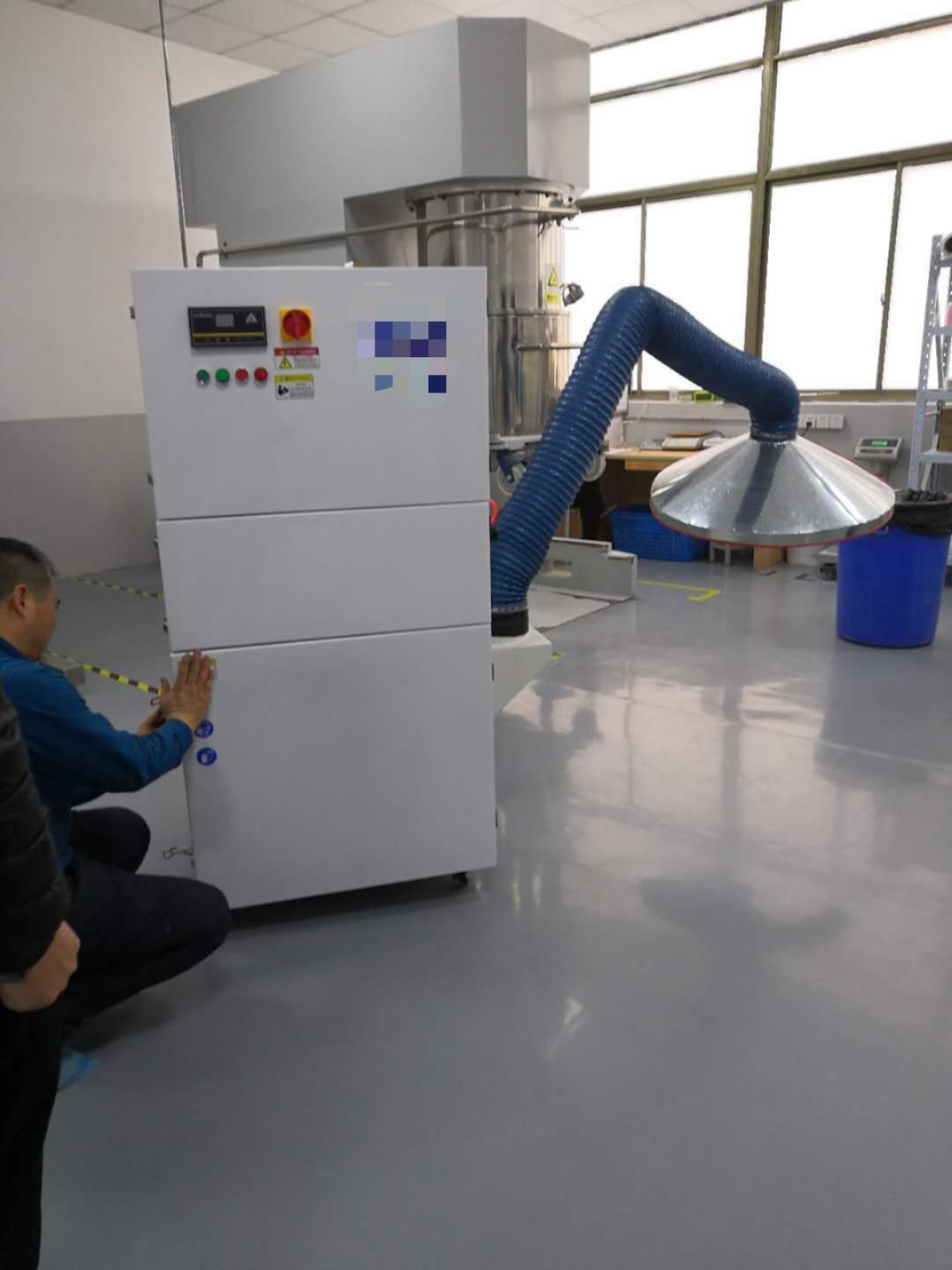 Movable Industrial Dust Collector Grinding Welding Dust Collector Cutting Machine Bed Supporting Dust Collector Movable Industrial Dust Collector Grinding Welding Dust Collector Cutting Machine Bed Supporting Dust Collector