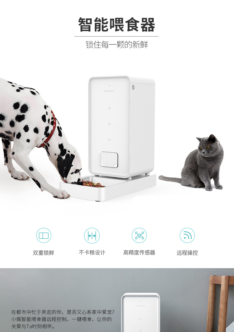 Feeder Mini Stainless Steel Pet Intelligent Timing Cat Automatic Feeding Machine Feeding Machine Cat Food Dog Food