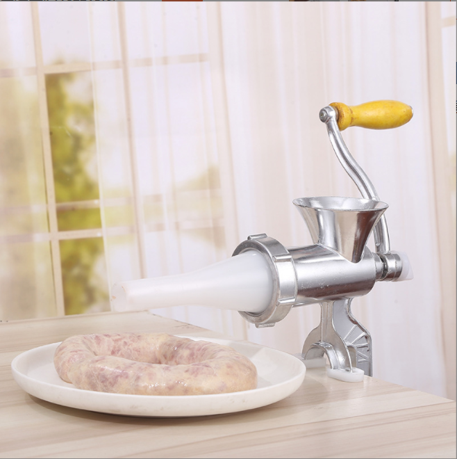 Sausage Machine Meat Chopper Household Small Hand-Cranking Mincing Machine Sausage Filling Multi-Function Meat Grinder