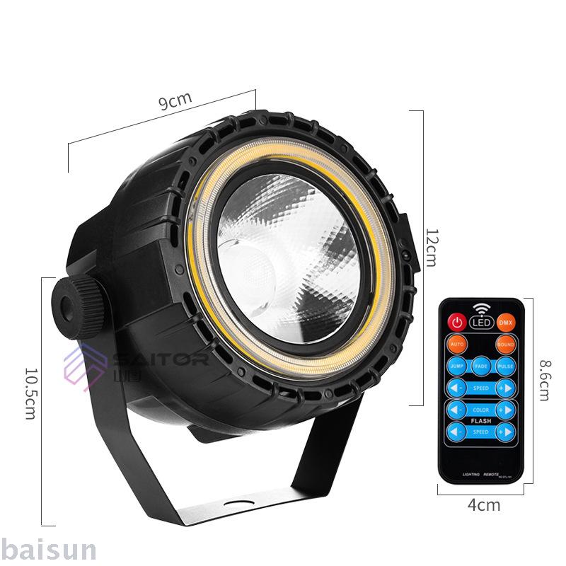 2018 New Angel Eye RGB + Yellow Aperture Full Color Par Light Holiday Light Bar KTV Stage Lighting