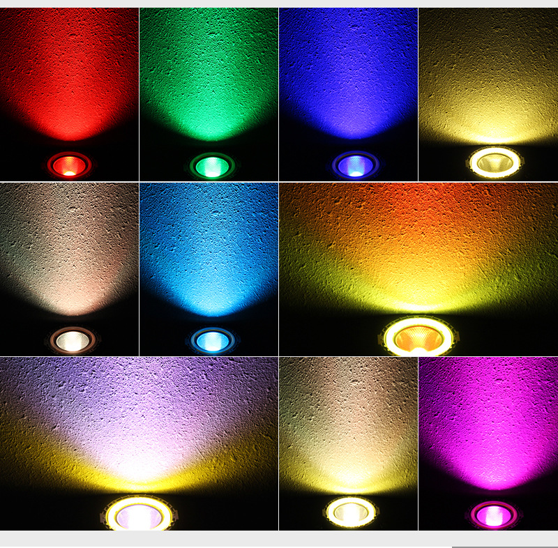 2018 New Angel Eye RGB + Yellow Aperture Full Color Par Light Holiday Light Bar KTV Stage Lighting