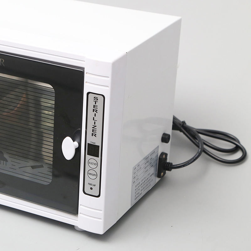 Small Mini Beauty Nail Shop Barber Shop UV Ozone Disinfection Cabinet Tool Towel Disinfection