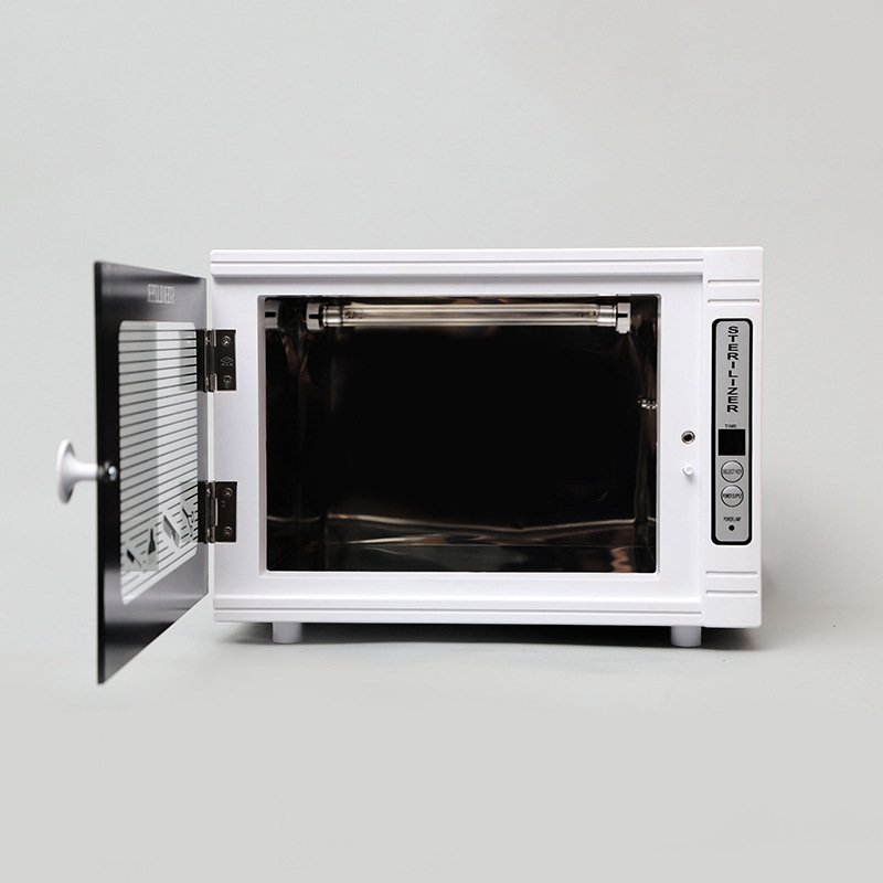 Small Mini Beauty Nail Shop Barber Shop UV Ozone Disinfection Cabinet Tool Towel Disinfection