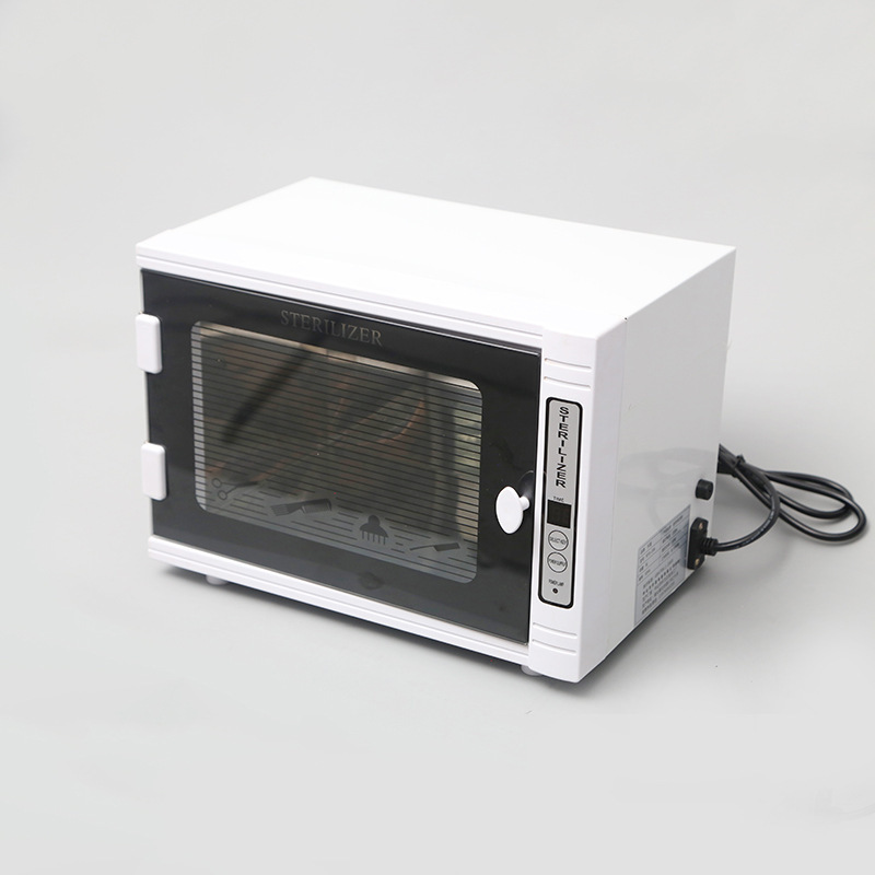 Small Mini Beauty Nail Shop Barber Shop UV Ozone Disinfection Cabinet Tool Towel Disinfection