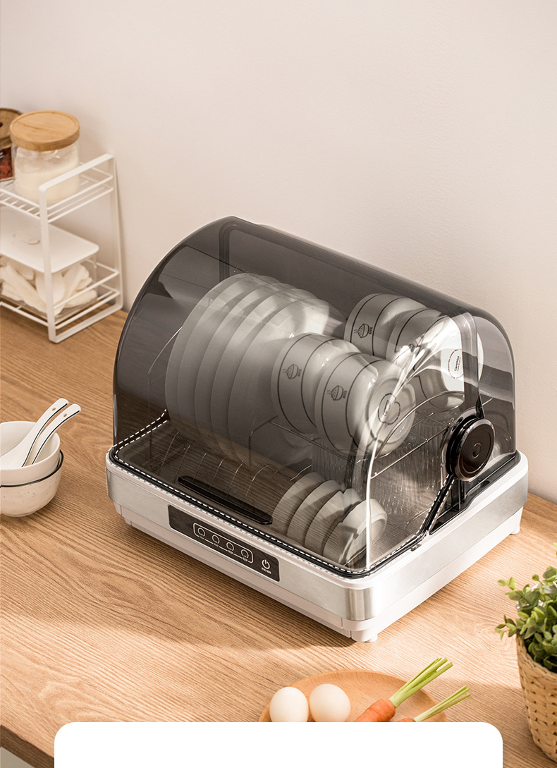 Small Disinfection Cabinet Household 32/42L Desktop Bowl Chopsticks Disinfector Cleaning Cabinet