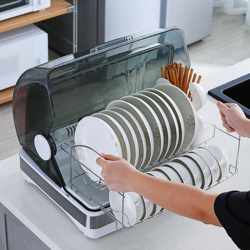 UV Disinfection Cabinet Desktop Small Household Kitchen Sterilized Cupboard Cup Storage Tableware