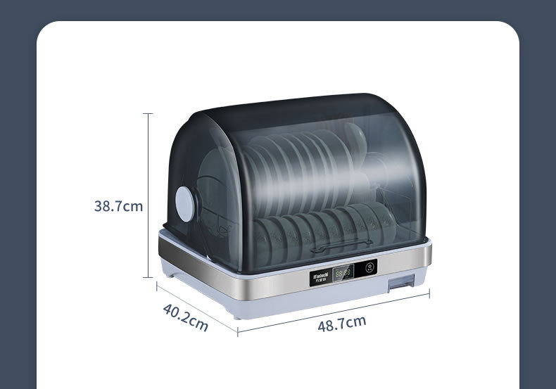 UV Disinfection Cabinet Desktop Small Household Kitchen Sterilized Cupboard Cup Storage Tableware