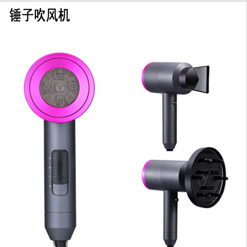 Temperature Heating and Cooling Air Hair Dryer Does Not Hurt Hair Anion Electric Blower Household Hammer Hair Dryer