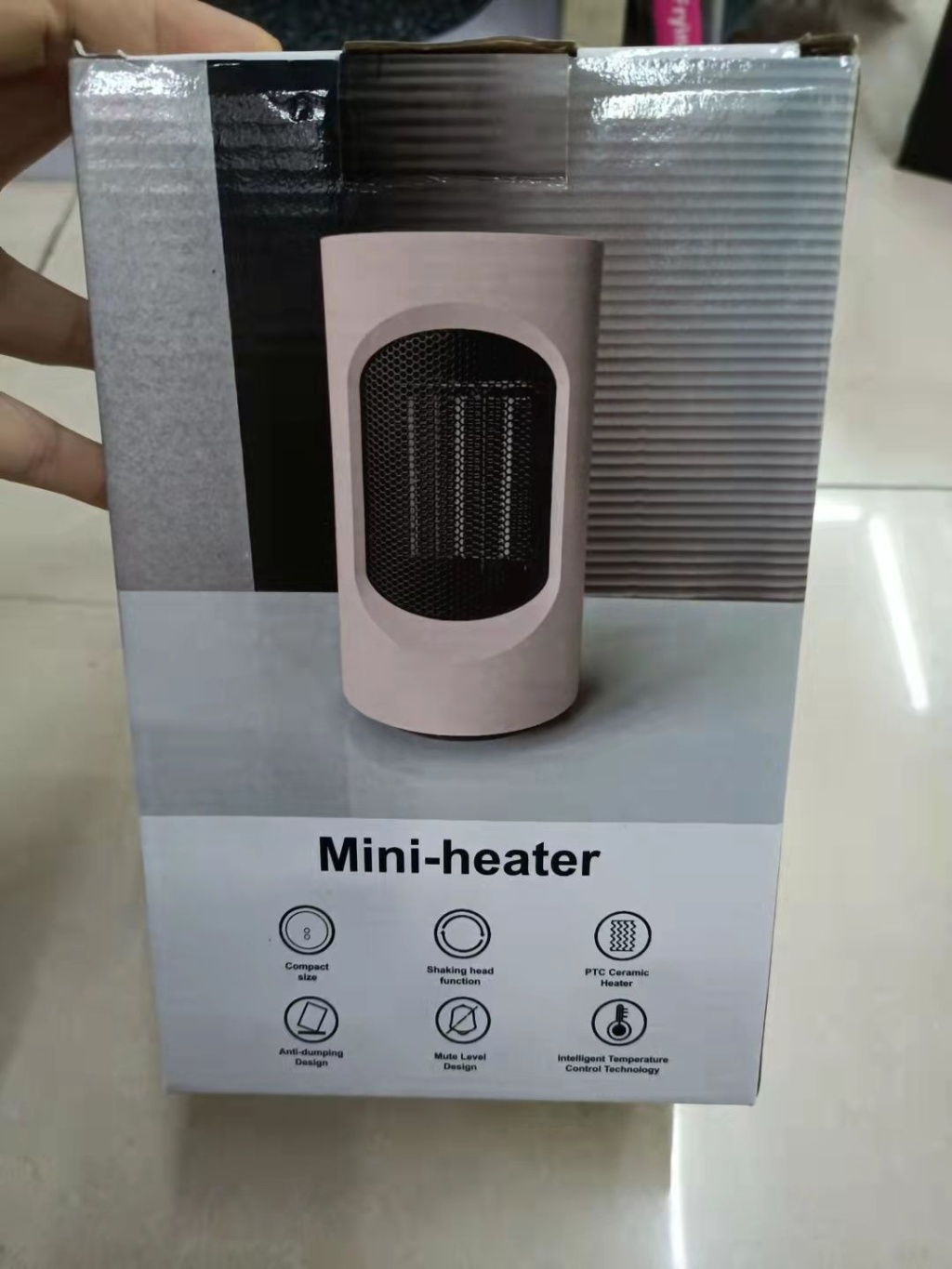 Electric Heater Heater Warm Air Blower Home Standing Energy Saving and Power Saving Electric Heater Bathroom Small Speed