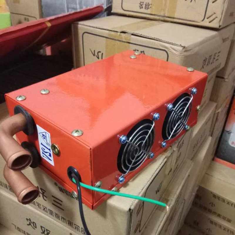 The New Cars Goods Car Warm Air Blower Combat Machine 12v24v Three-Hole Plumbing Fan Copper Water Pipe 16 Water Pipe