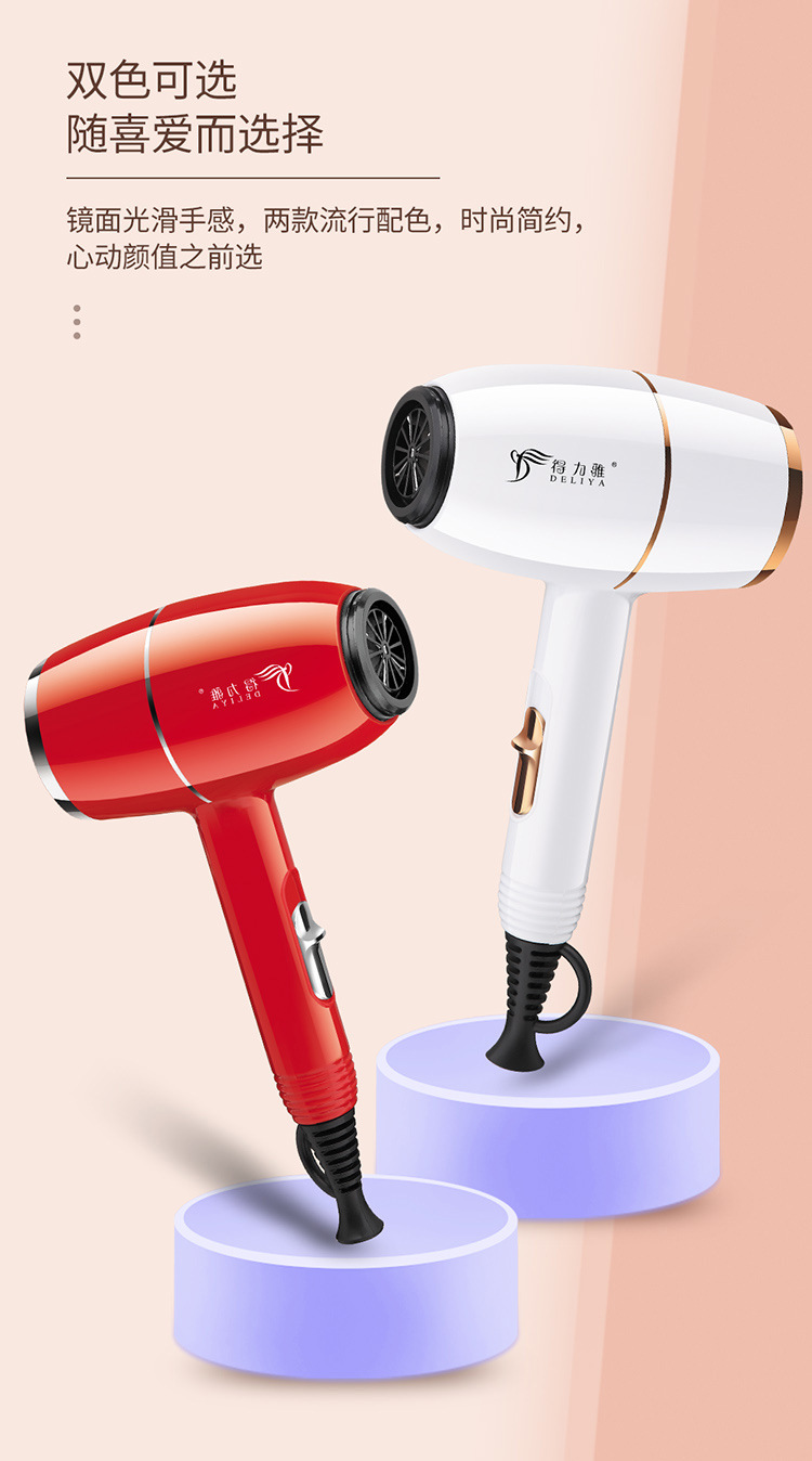 High Power Household Electric Blower Heating and Cooling Air Hair Dryer Hair Salon Hair Dryer One Product Dropshipping