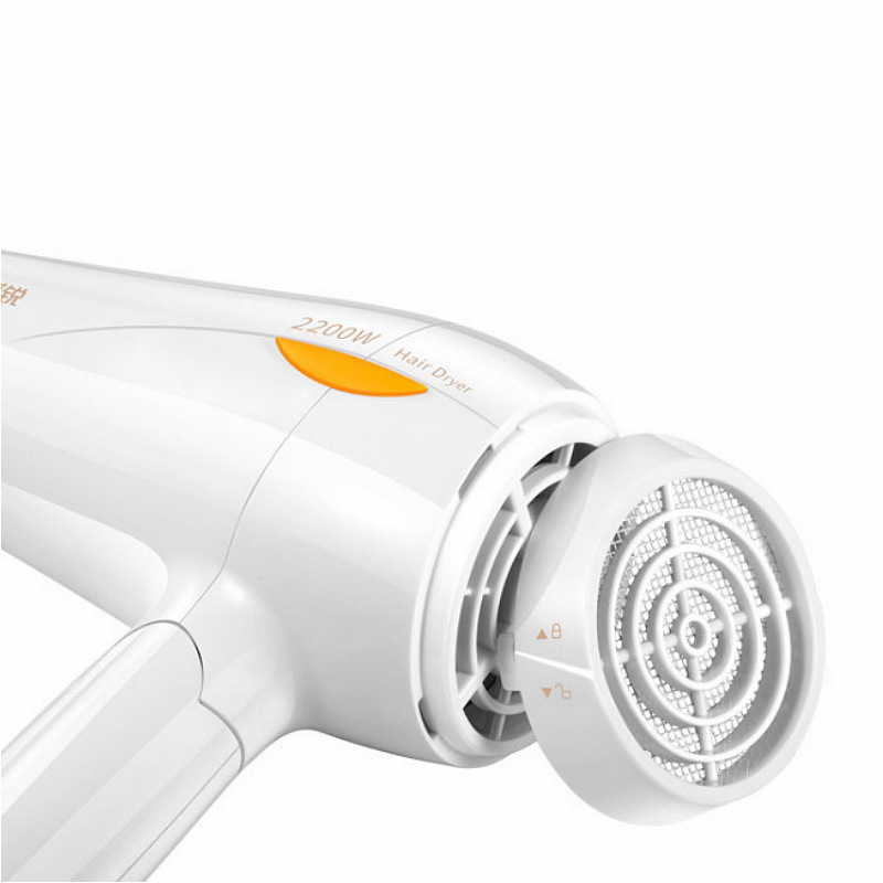 Borui Hair Dryer 2200W High Power Household Electric Blower Hair Salon Hotel Heating and Cooling Air Folding Hair Dryer