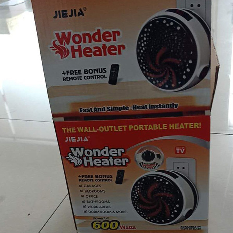 Wonder Heater round Warm Air Blower White Office Steam Air Heater Household Portable Mini Heater