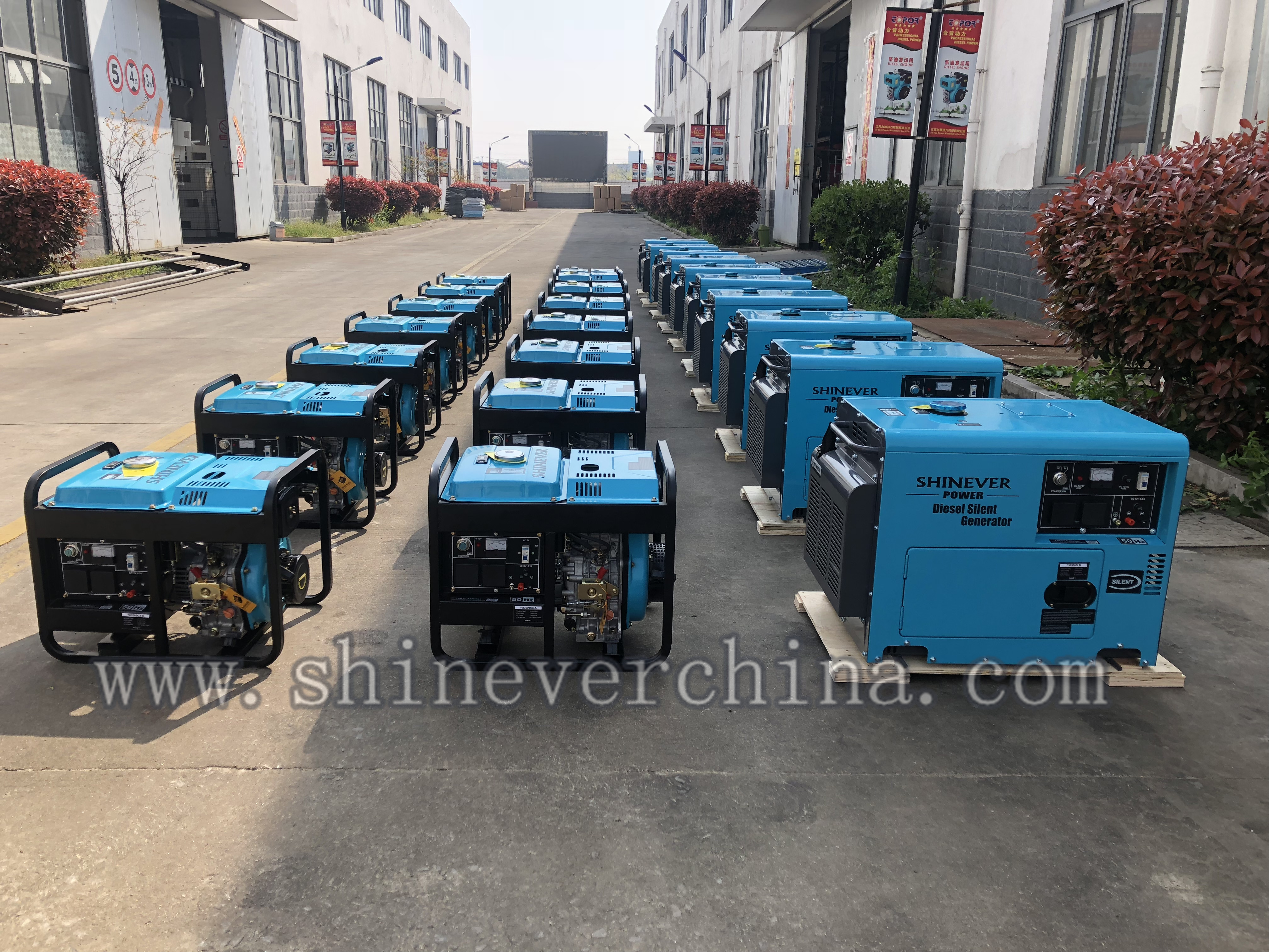 Direct sale of 5KW open rack diesel generator set by the manufacturer