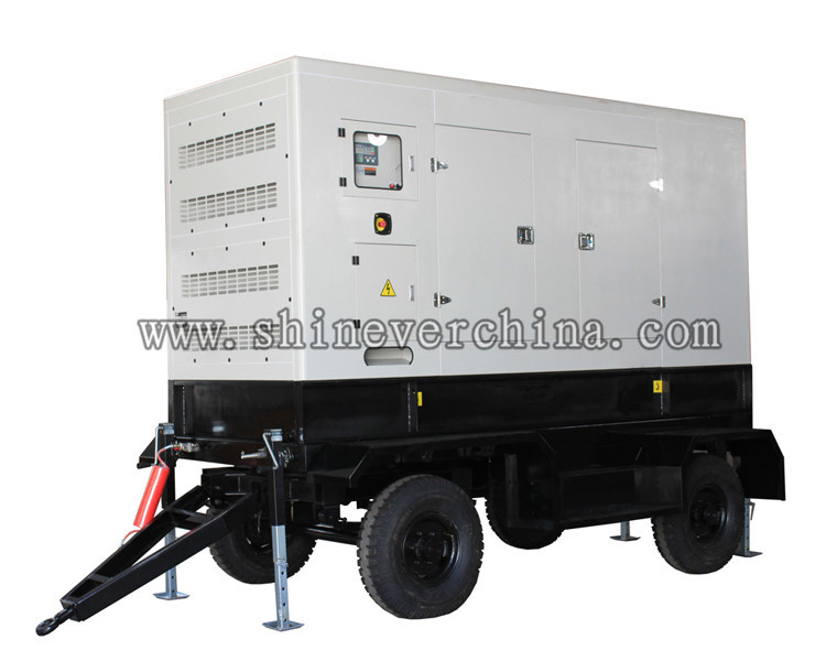 Perkins,Cummins silent manufacturers direct automatic silent diesel generator set trailer generator set