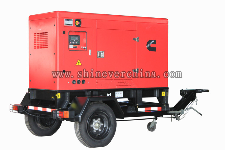 Perkins,Cummins silent manufacturers direct automatic silent diesel generator set trailer generator set