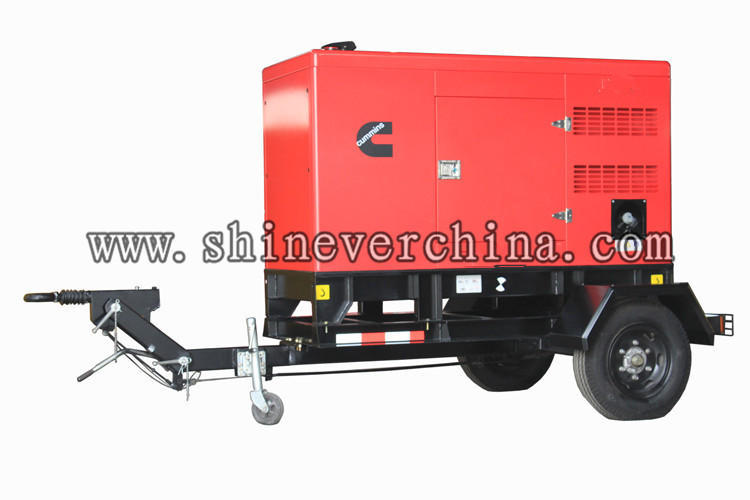 Perkins,Cummins silent manufacturers direct automatic silent diesel generator set trailer generator set