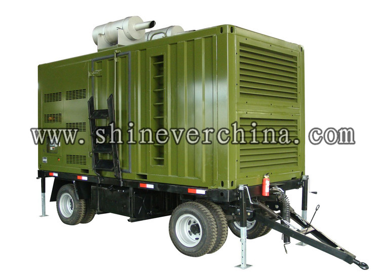 Perkins,Cummins silent manufacturers direct automatic silent diesel generator set trailer generator set