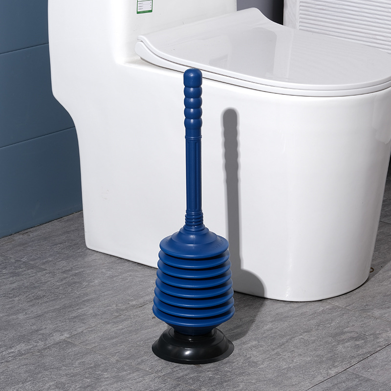 toilet plunger Toilet Dredger Artifact Household Kitchen Blocked High Pressure Toilet Suck Pumping Toilet Plunger