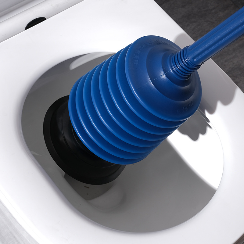 toilet plunger Toilet Dredger Artifact Household Kitchen Blocked High Pressure Toilet Suck Pumping Toilet Plunger