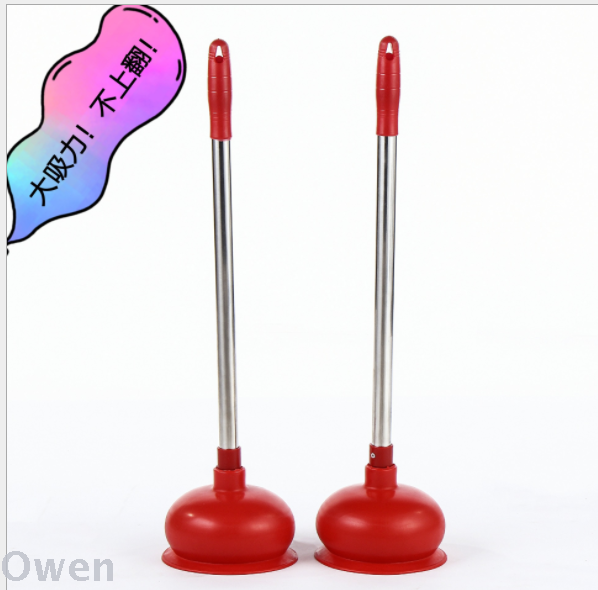Toilet Suck Toilet Plunger Drainage Facility Strong Swab Plunger Pipe Unclogging Tool