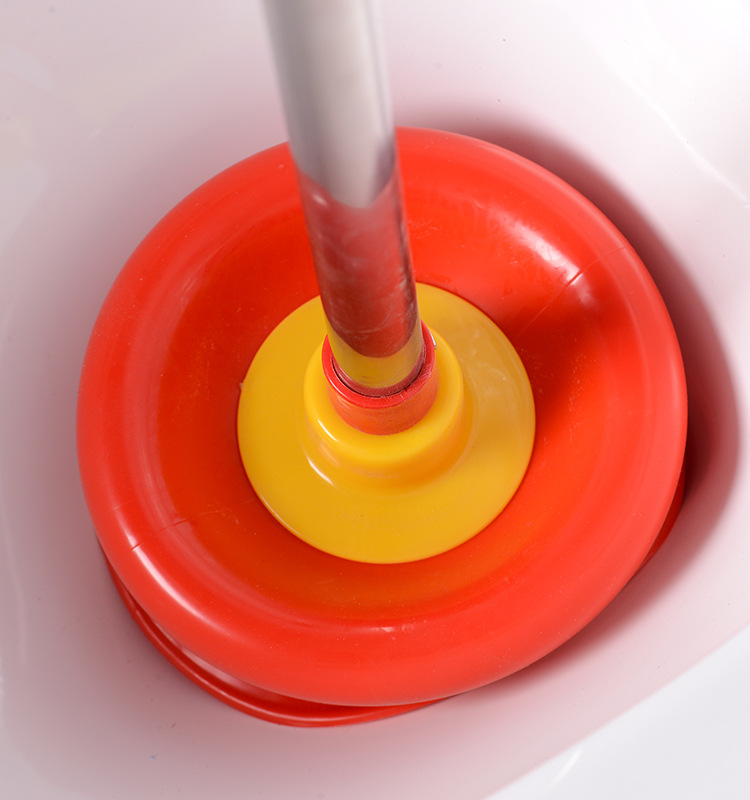 Factory Direct Sales of Household Rubber Toilet Suck Toilet Plunger Dredge Powerful Swab Plunger Pipe Unclogging Tool