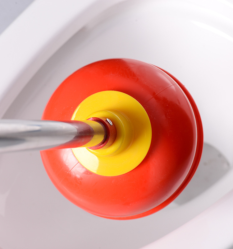 Factory Direct Sales of Household Rubber Toilet Suck Toilet Plunger Dredge Powerful Swab Plunger Pipe Unclogging Tool