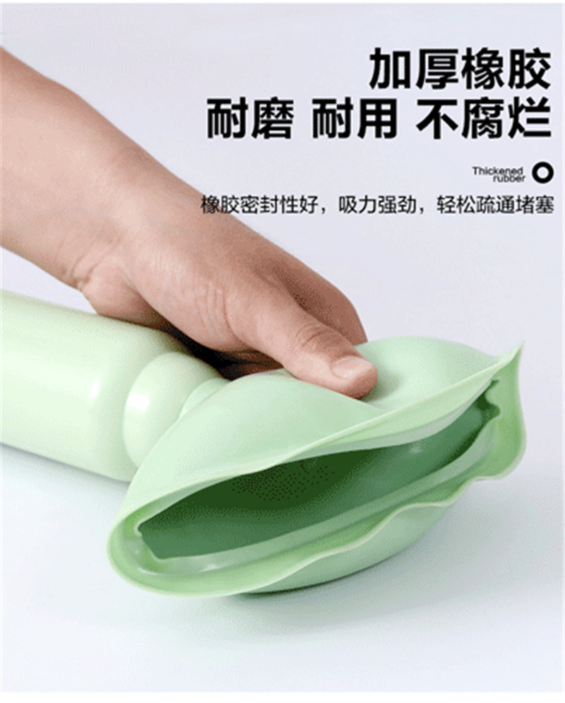New Toilet Dredger Toilet Suck Sewer Dredger Toilet Plunger Stainless Steel Tube Vacuum Suction