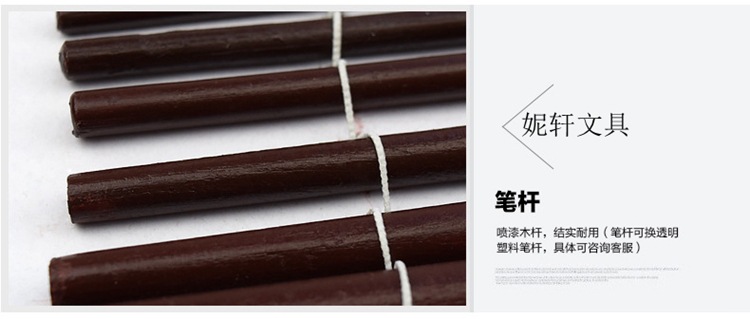 Sakura 820 high-grade nylon brush set wooden painting pen chalk painting watercolor brushes Sakura 820 high-grade nylon brush set wooden painting pen chalk painting watercolor brushes
